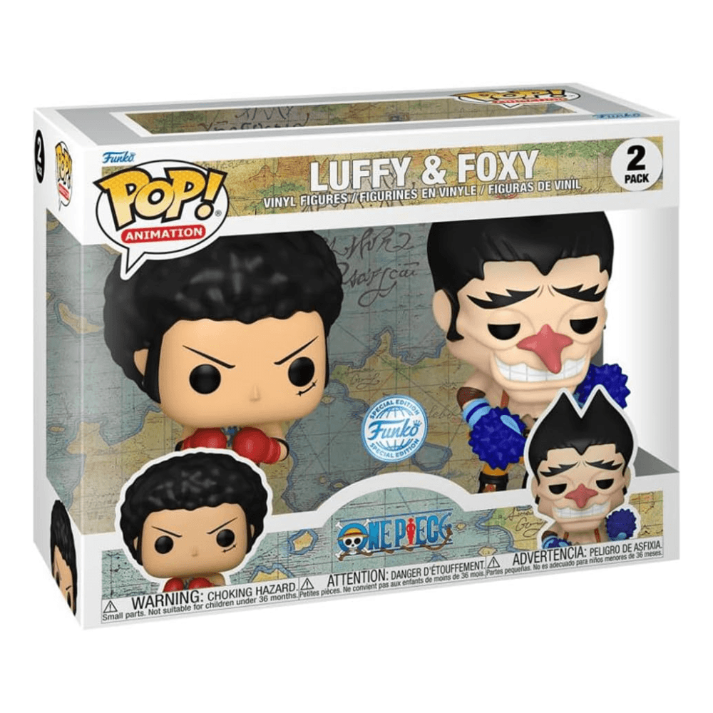 (2-pack) Funko Pop! One Piece - Luffy & Foxy