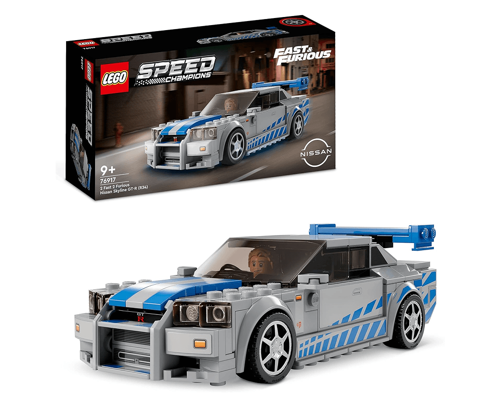 LEGO Speed Champions - Nissan Skyline GT-R (R34) z filmu „Za szybcy, za wściekli” #76917