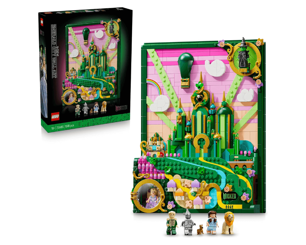 LEGO Wicked - Obraz Emerald City #75685
