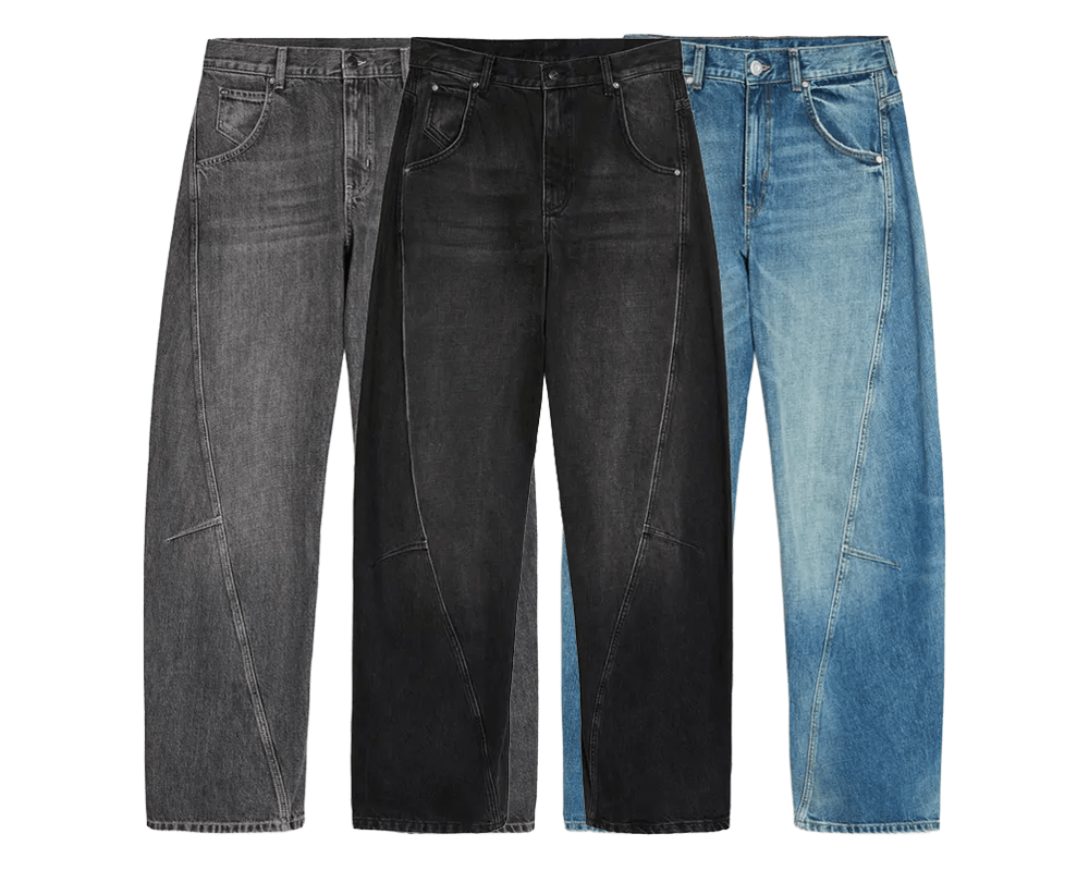 Spodnie jeansowe damskie Bershka