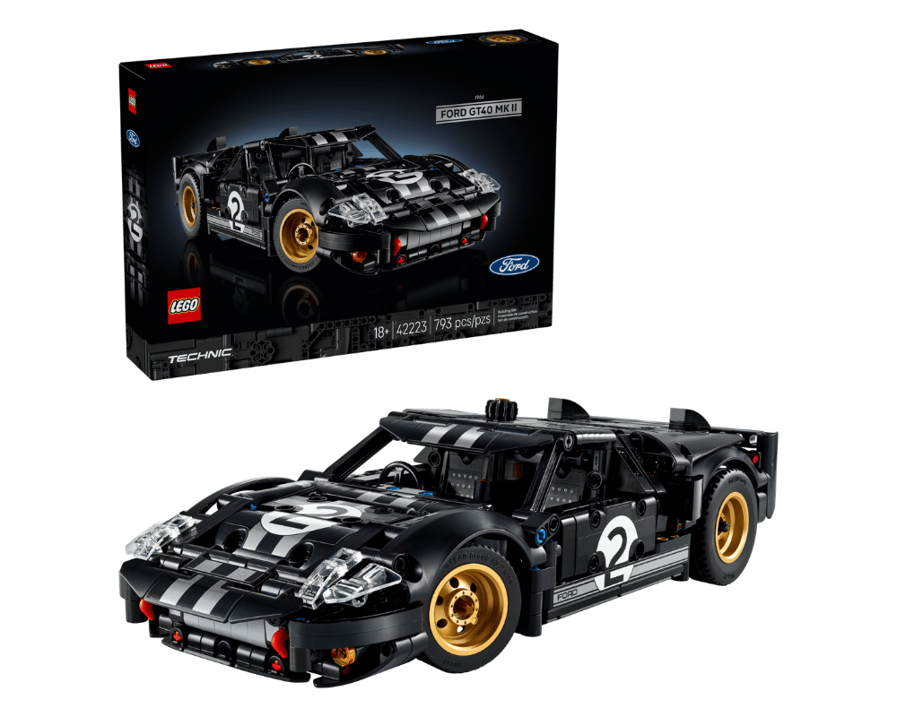 LEGO Technic - Samochód wyścigowy 1966 Ford GT40 MKII #42223
