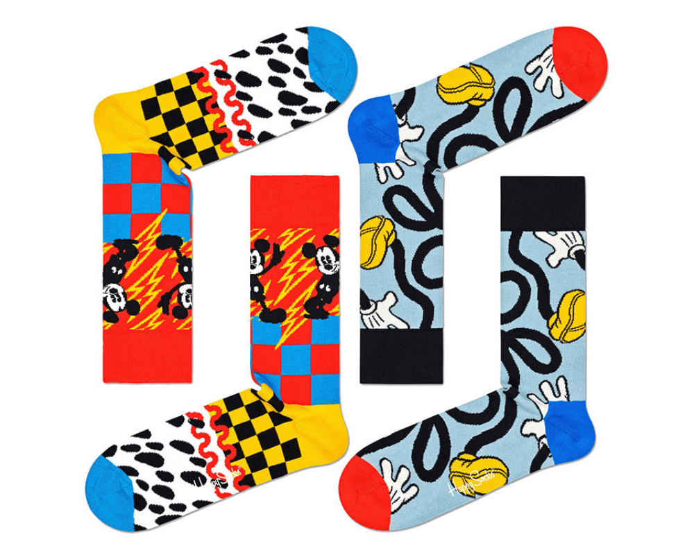 (2-pack) Skarpety Happy Socks x Mickey Mouse