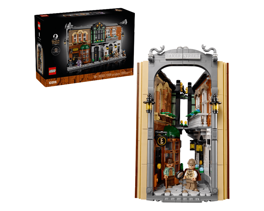 LEGO Icons - Sherlock Holmes: Book nook #10351