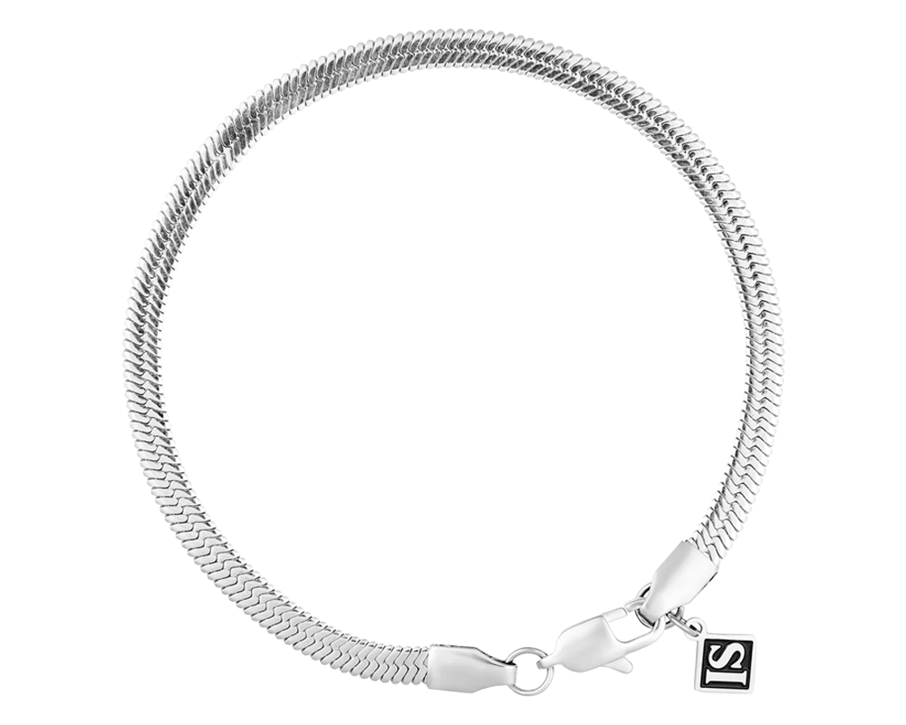 Bransoletka ICED STUFF Flat Snake 4mm