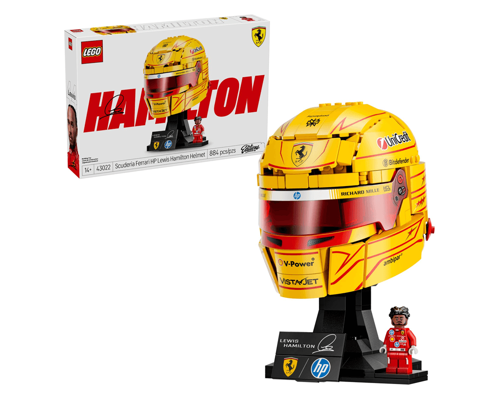 LEGO Editions - Kask Lewis Hamilton Scuderia Ferrari HP #43022