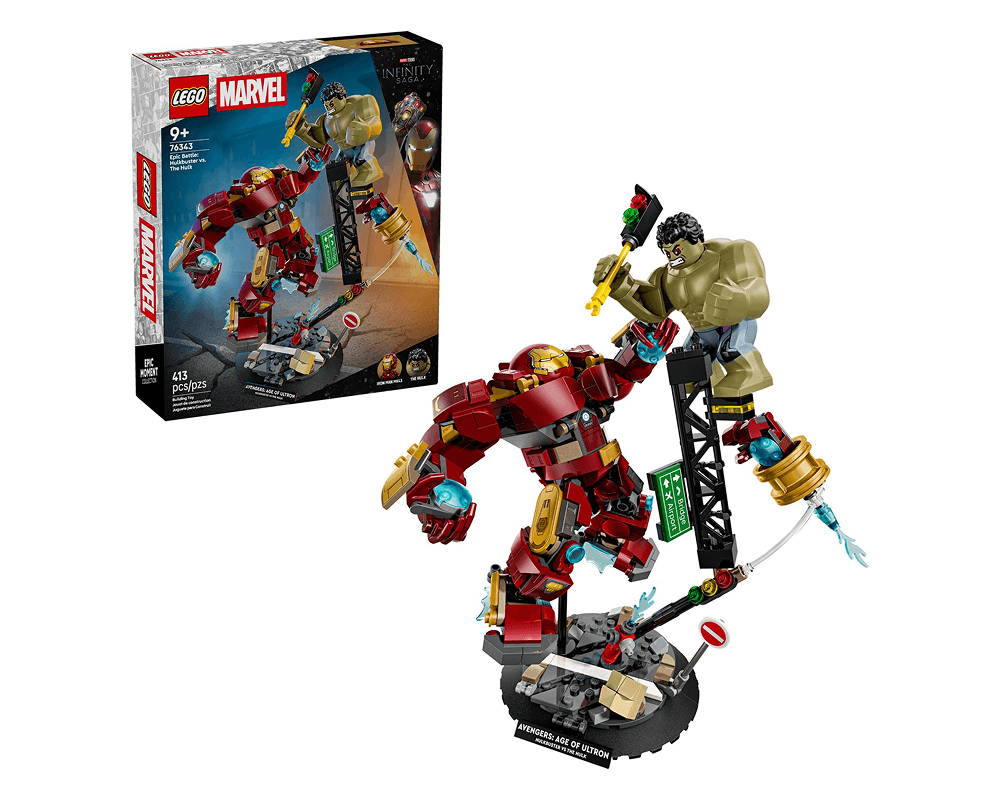 LEGO Marvel - Epicka bitwa: Hulkbuster kontra Hulk #76343