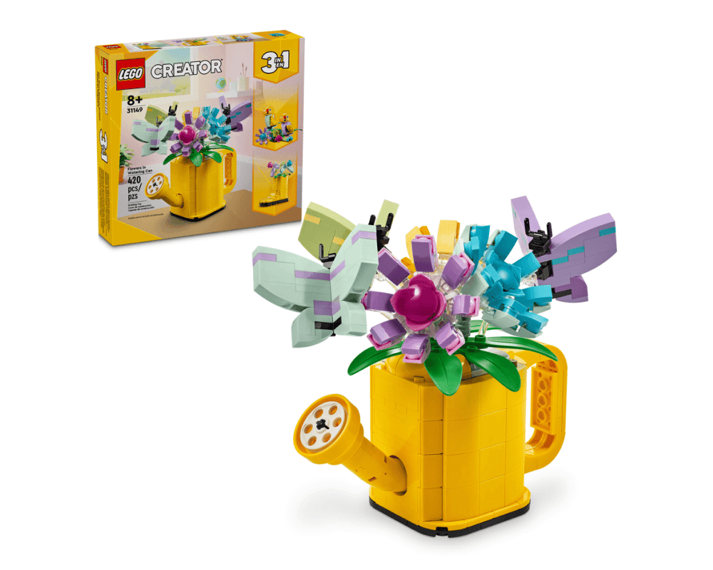 LEGO Creator 3w1 - Kwiaty w konewce #31149