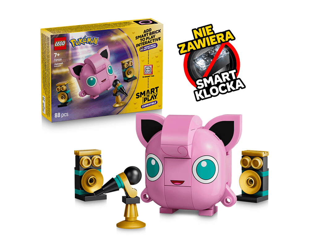 LEGO Pokémon SMART Play: Jigglypuff i koncert #72159