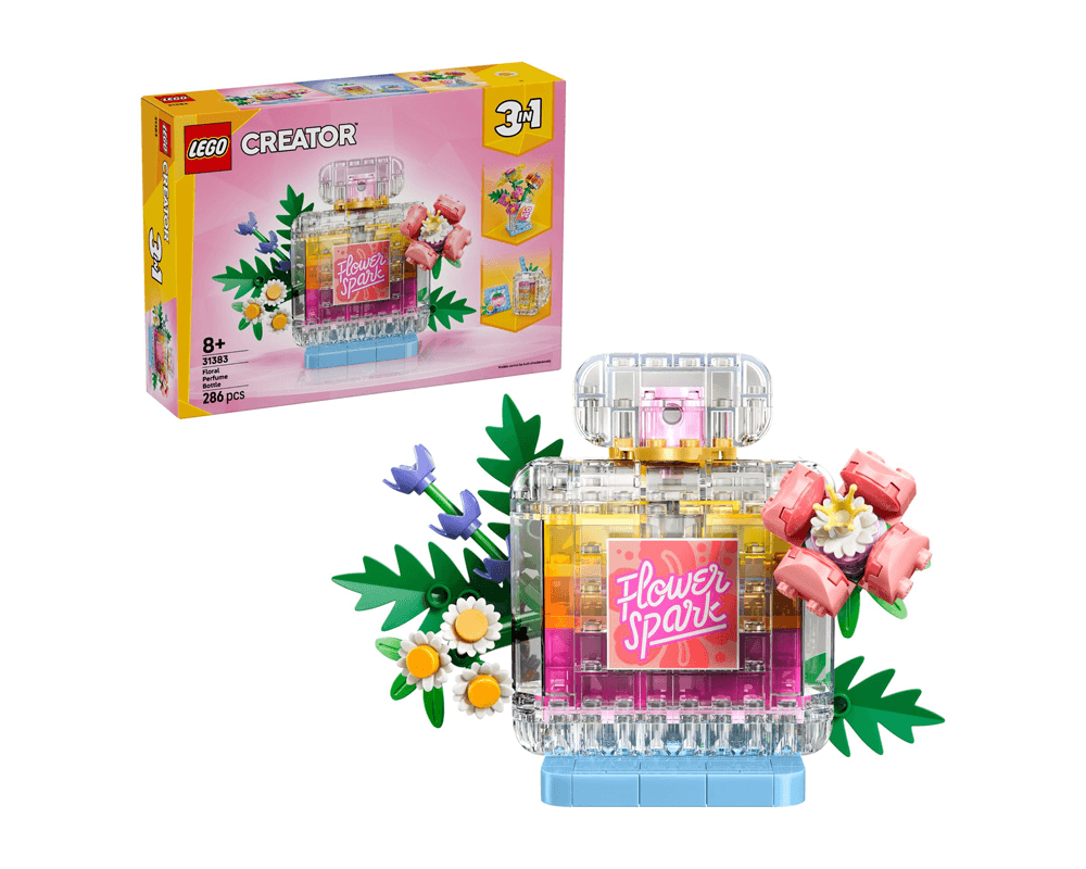 LEGO Creator 3w1 - Flakon Perfum z Kwiatową Ozdobą #31383