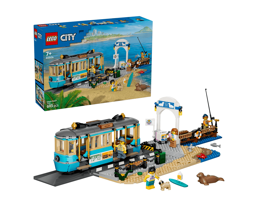 LEGO City - Tramwaj Przy Plaży #60506