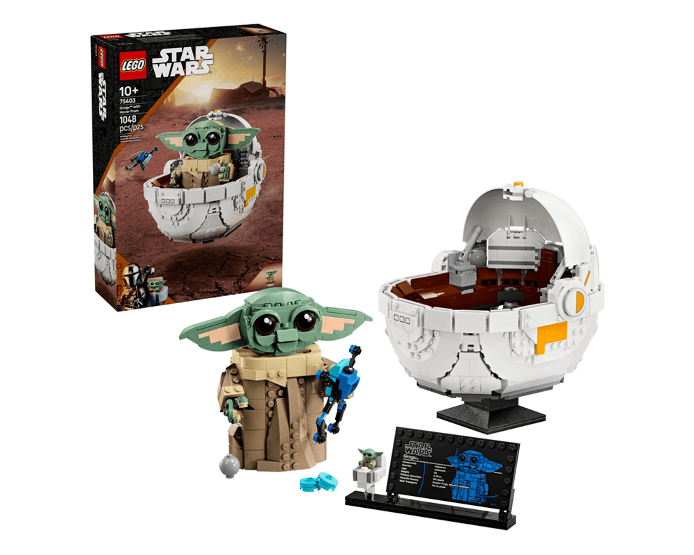 LEGO Star Wars - Grogu w wózku #75403