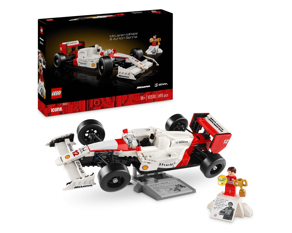 LEGO Icons - McLaren MP4/4 i Ayrton Senna #10330