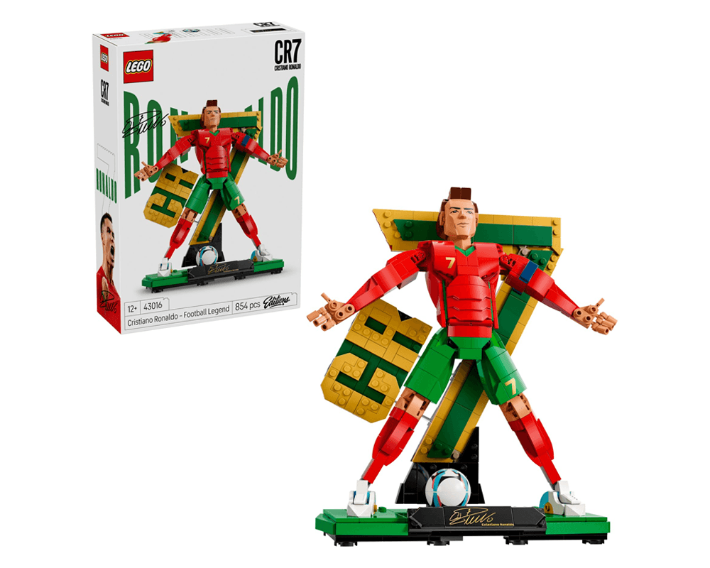 LEGO Editions - Cristiano Ronaldo - piłkarska legenda #43016