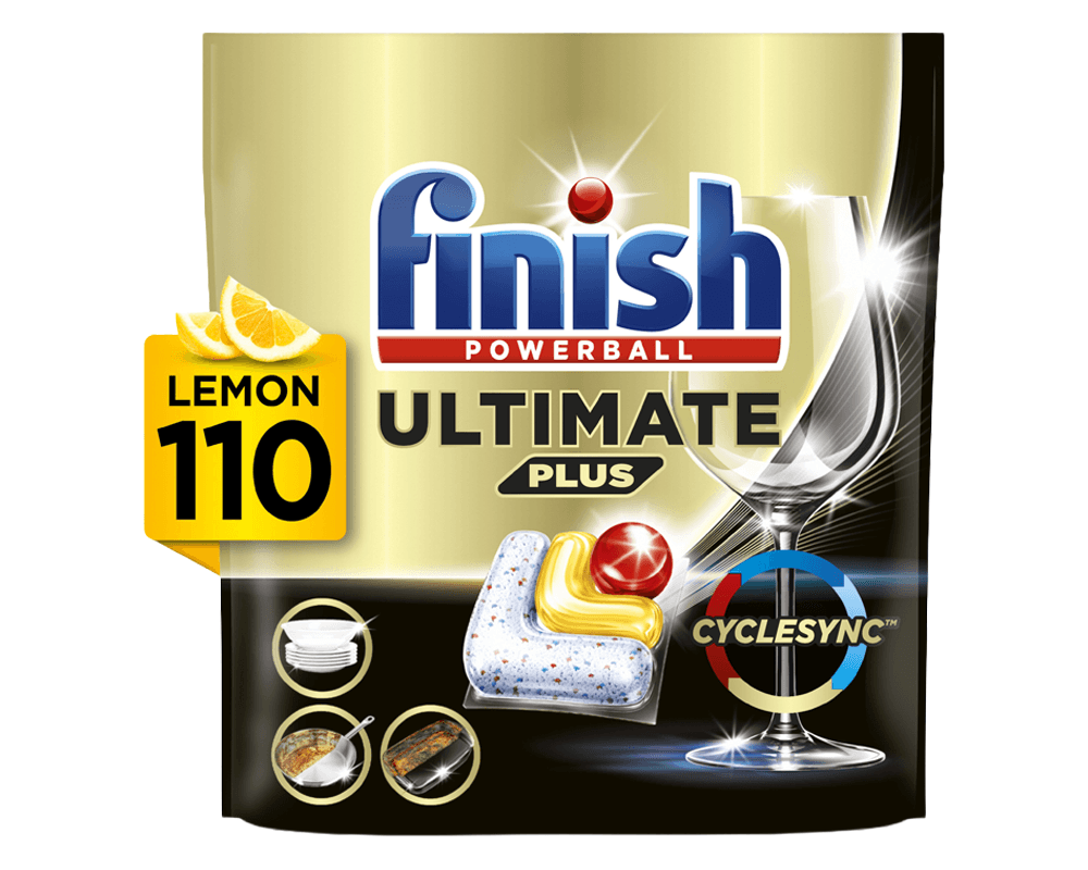 Kapsułki do zmywarki Finish Powerball Ultimate Plus All in 1 Lemon (110 szt.)
