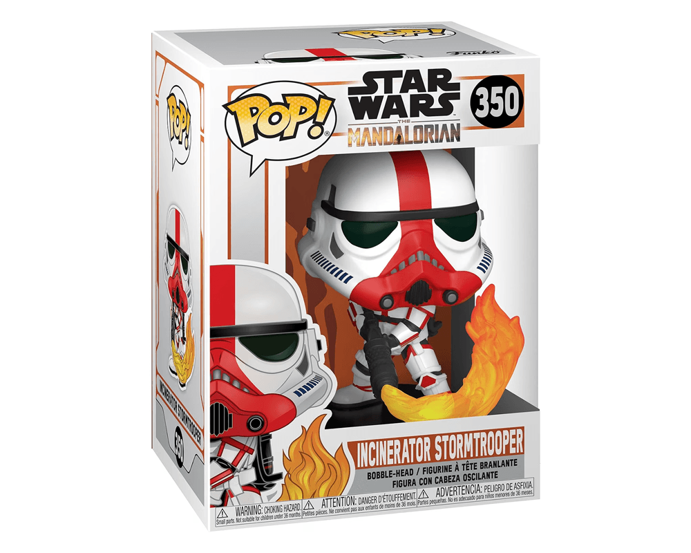 Funko Pop! Star Wars: The Mandalorian - Incinerator Stormtrooper #350