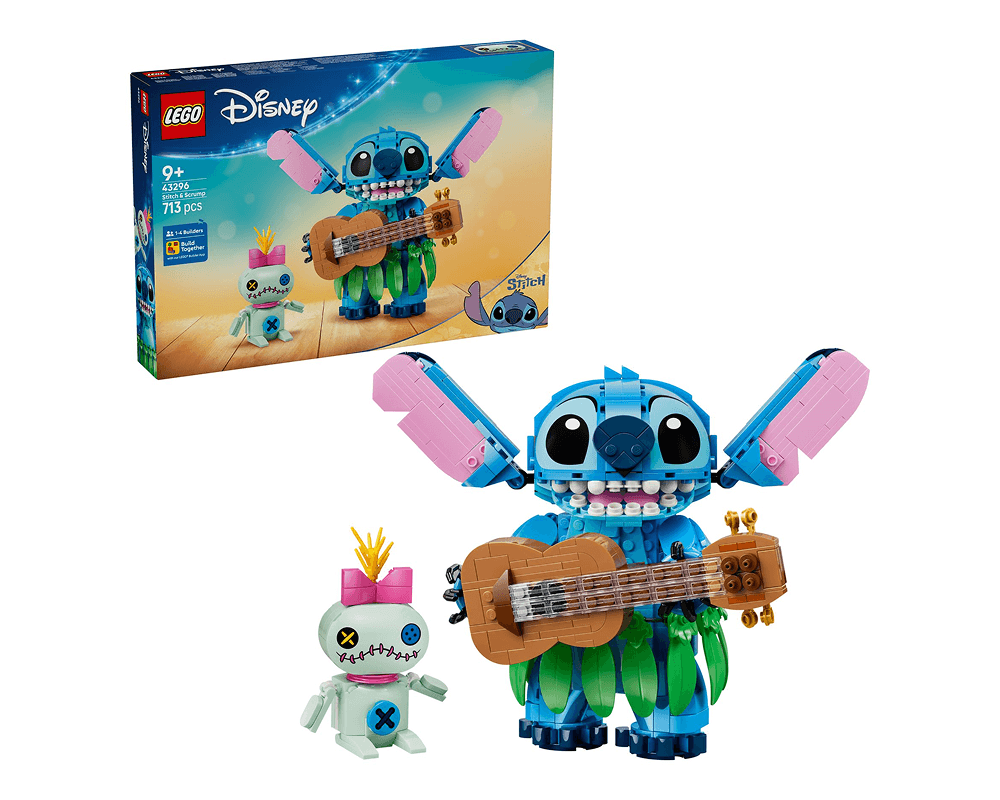 LEGO Disney - Stitch i Strupka #43296