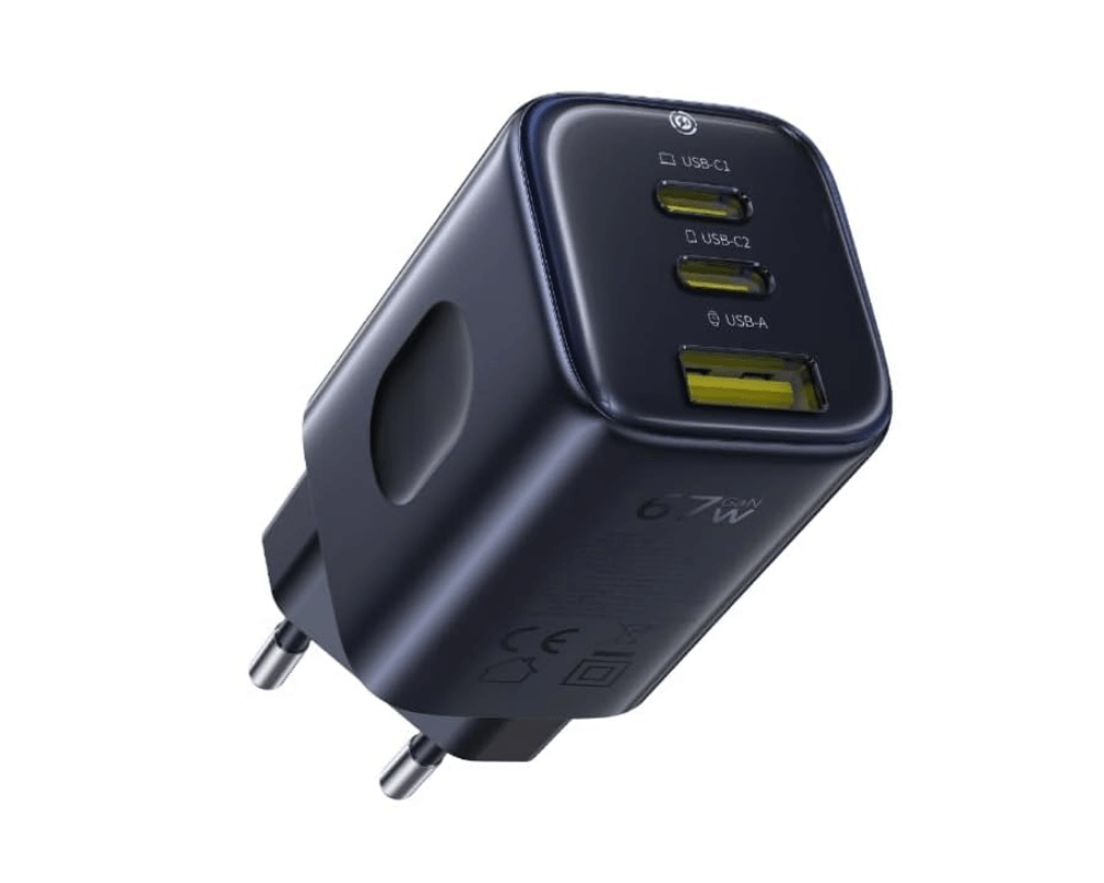 Ładowarka Baseus PicoGo 1x USB-A 2x USB-C 67W