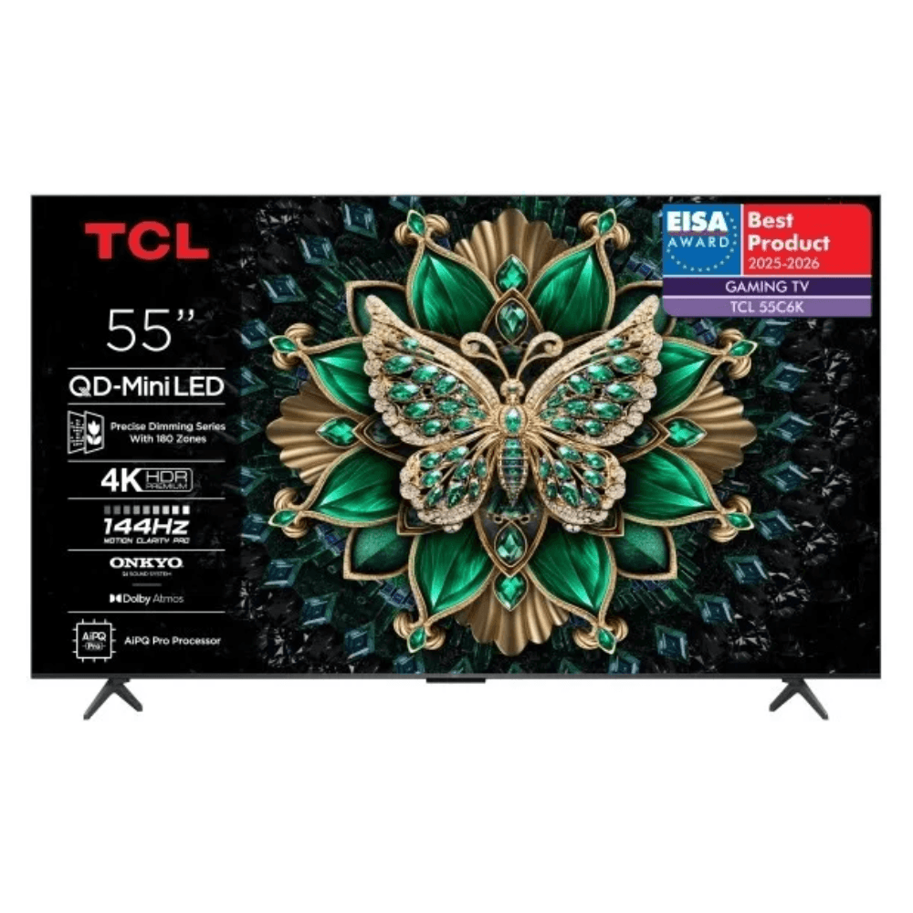 Telewizor TCL QLED 55'' 4K Ultra HD Google TV