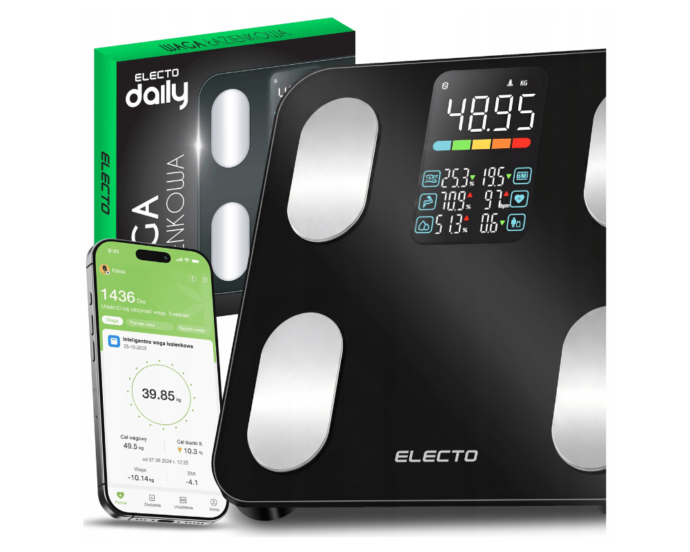 Waga łazienkowa Smart 24w1 Electo daily