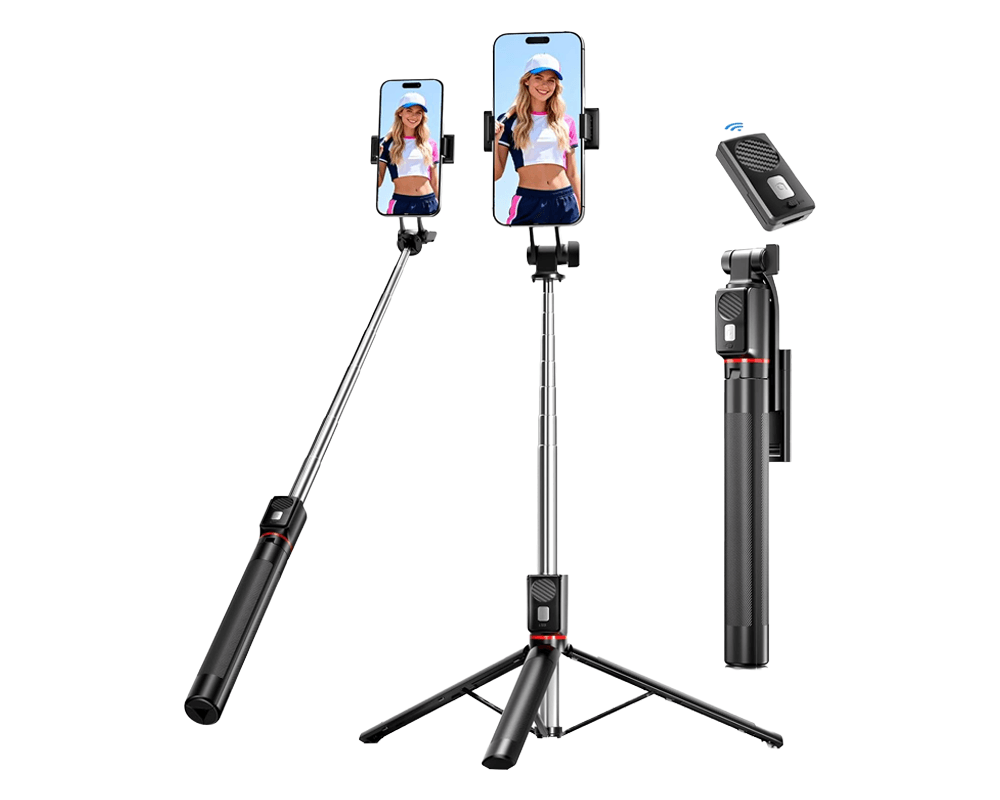Statyw + kijek do selfie 170cm