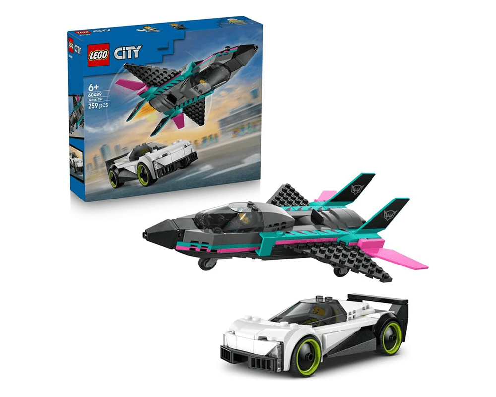 LEGO City - Odrzutowiec kontra samochód #60489