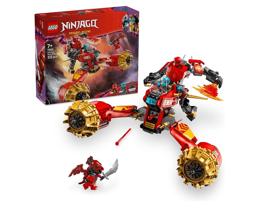 LEGO Ninjago - Burzowy jeździec-mech Kaia #71830