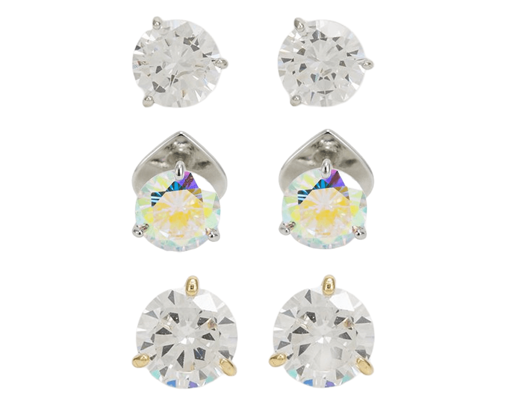 Kolczyki kate spade new york Trio Prong Studs