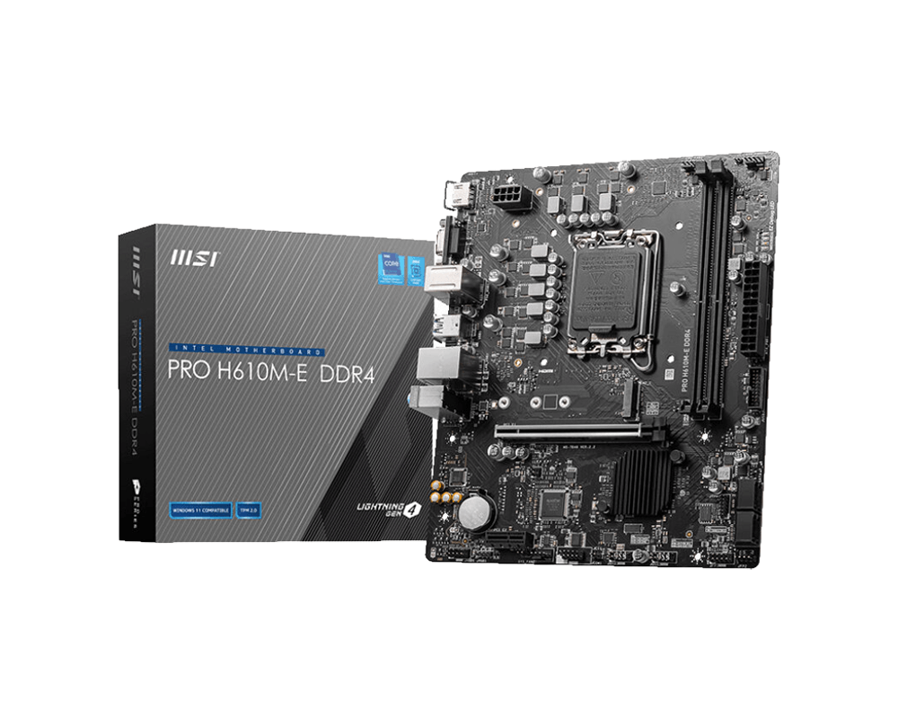 Płyta główna MSI Pro H610M-E DDR4
