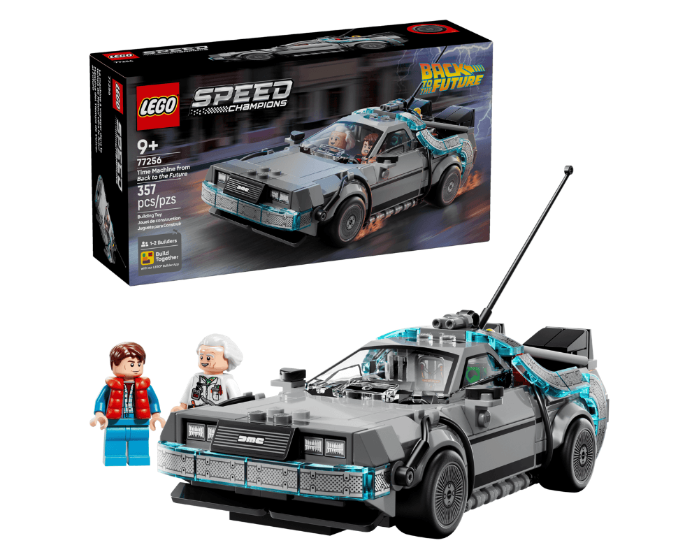 LEGO Speed Champions - Wehikuł czasu z Powrotu do przyszłości #77256
