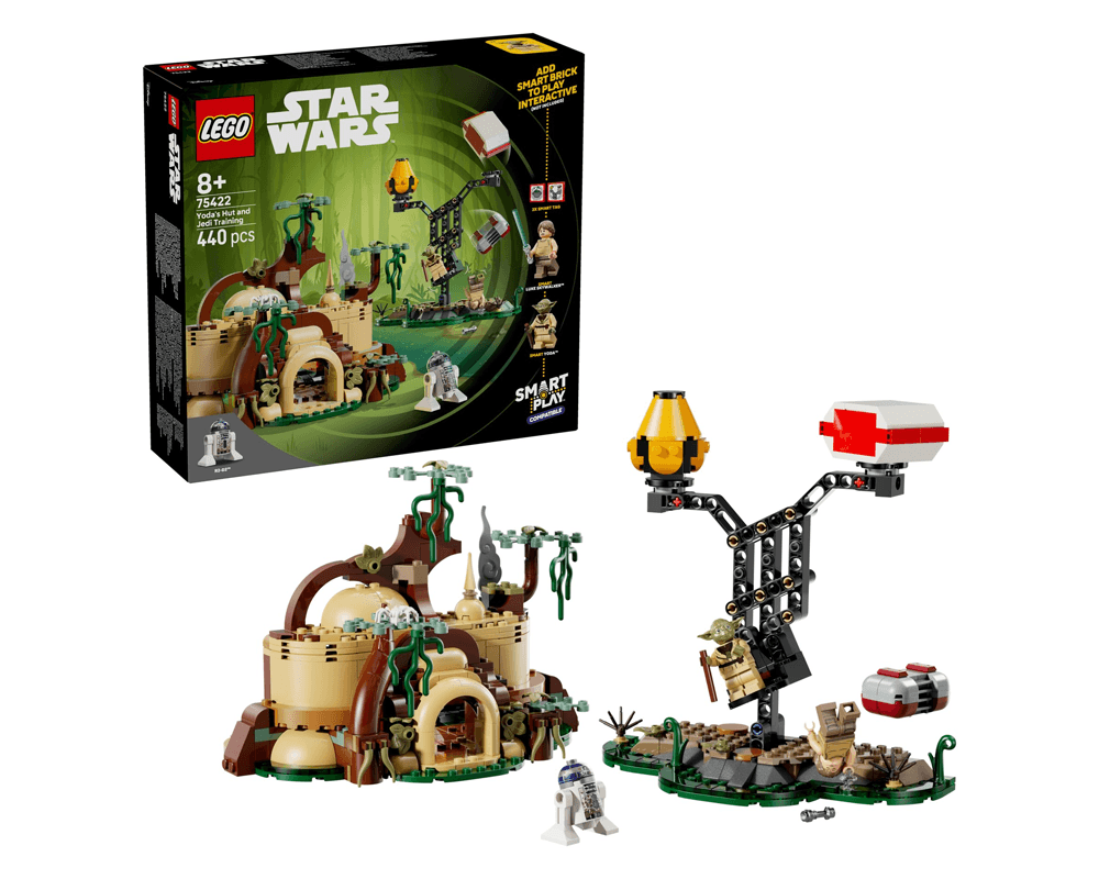 LEGO Star Wars - SMART Play: Chatka Yody i szkolenie Jedi #75422