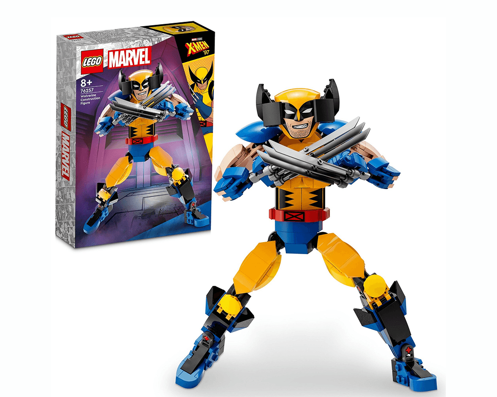 LEGO Marvel Super Heroes - Figurka Wolverine’a do zbudowania #76257