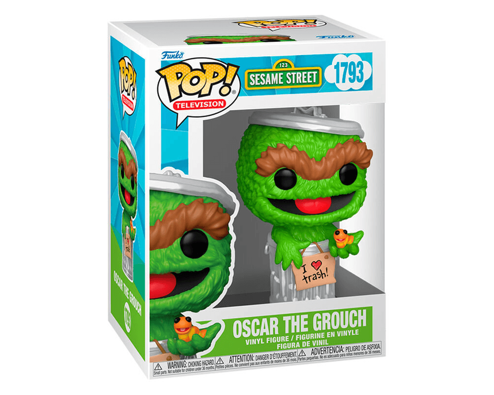 Funko Pop! Ulica Sezamkowa - Oscar the Grouch #1793