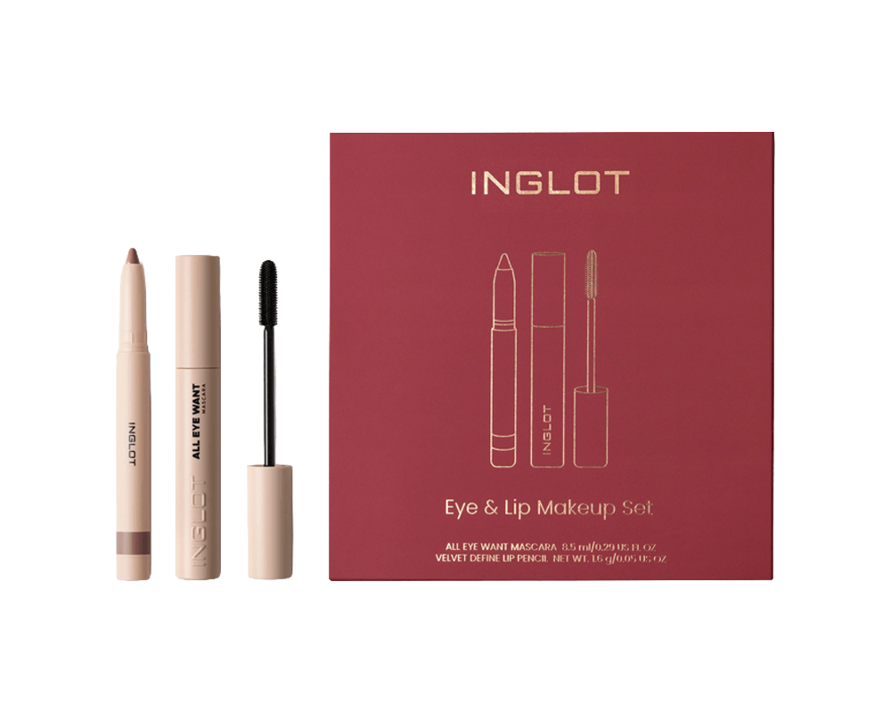 Zestaw do makijażu oczu i ust INGLOT Eye & Lip