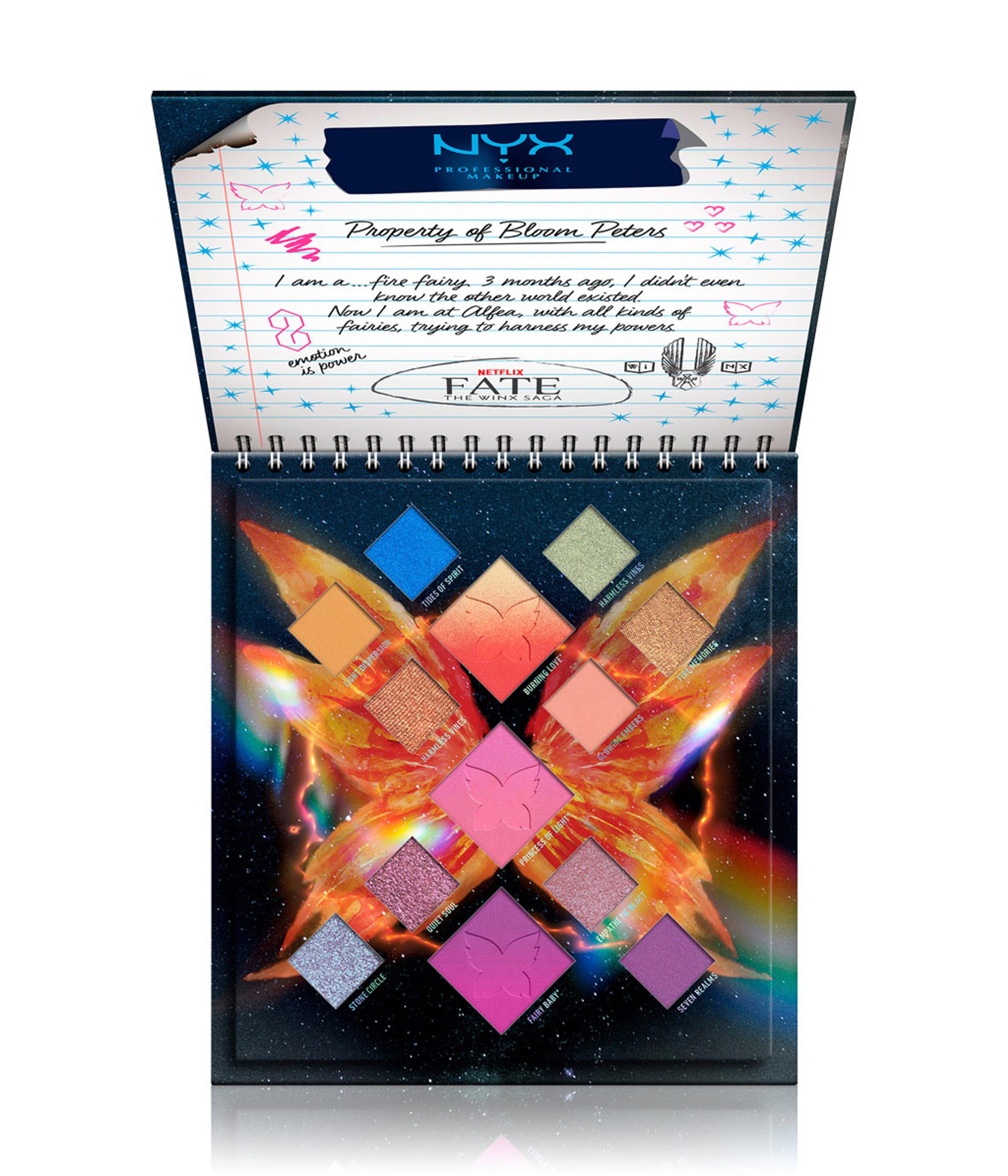 Paleta cieni NYX Professional Makeup Fate The Winx Saga